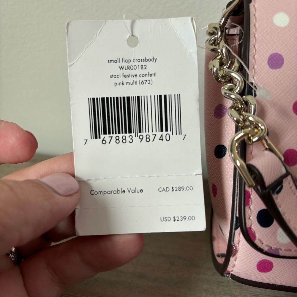 Kate Spade New York Staci Festive Confetti Crossbody Bag New‎ with Tag - Picture 6 of 13
